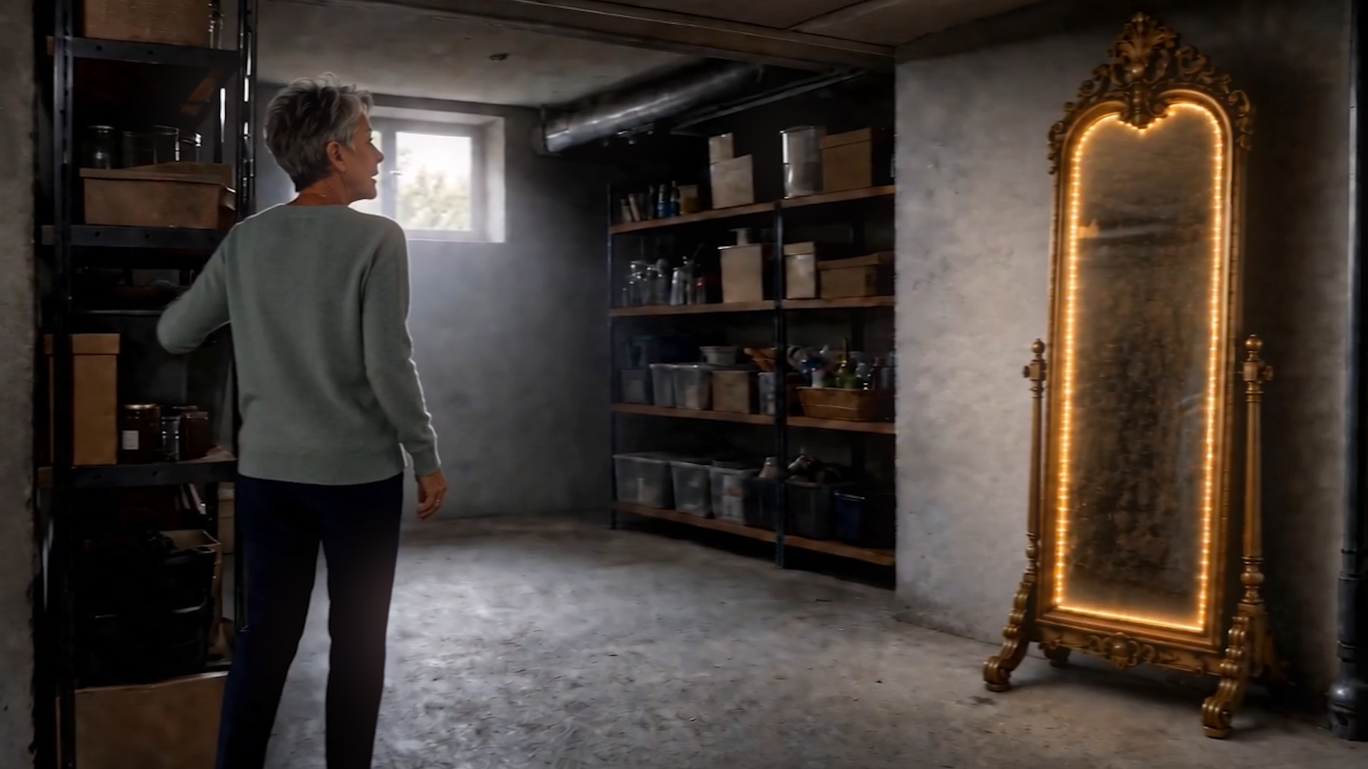 Im Keller des Bellandi-Hauses entdeckt Ingrid einen Spiegel, der mehr bewahrt als nur ein Abbild.